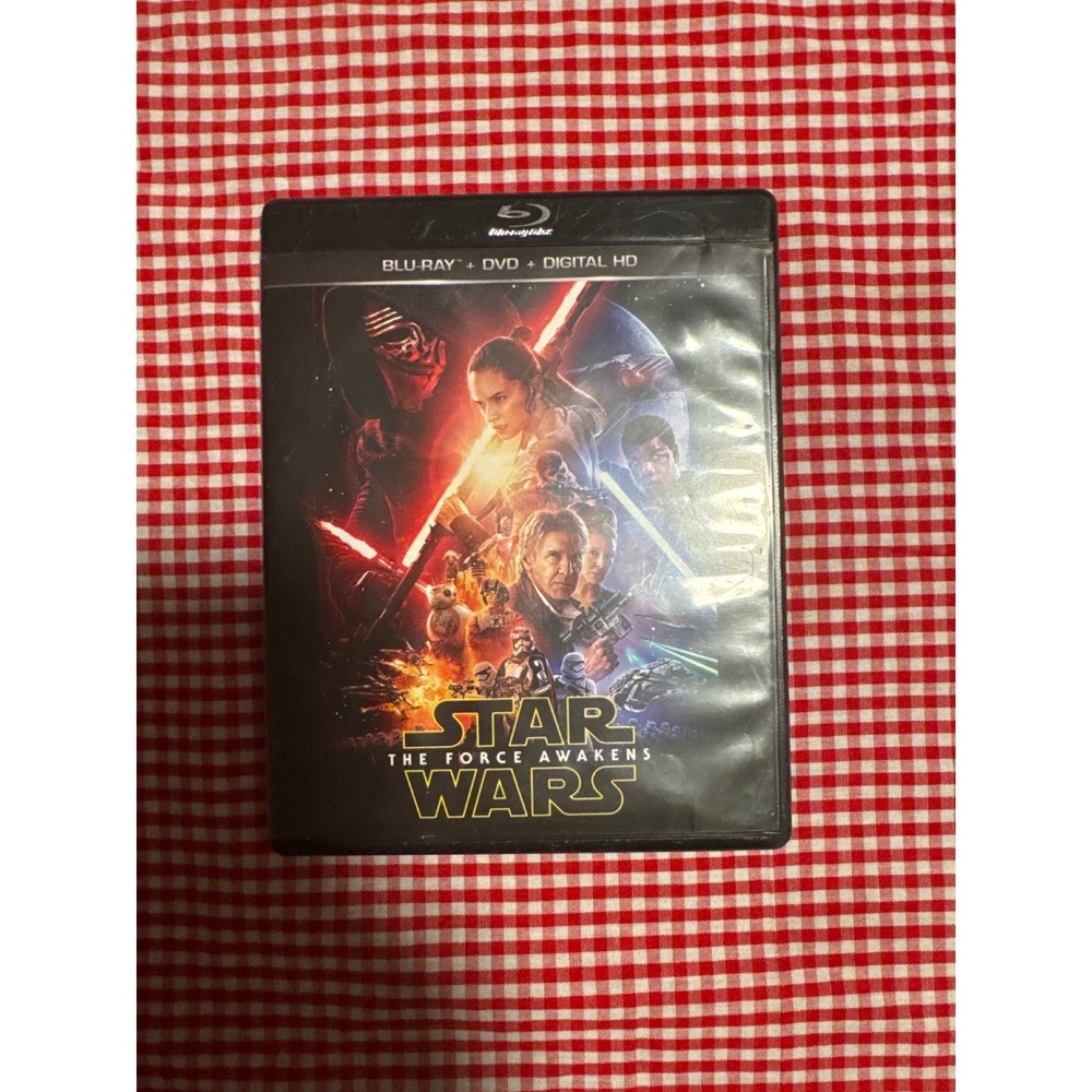 Star Wars The Force‎ Awakens Blu Ray DVD Digital HD Movie Combo Pack